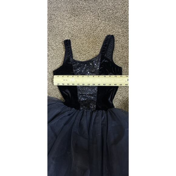 Revolution Blk Velvet Sz SA Ballet Audrey Sequined Tutu - Picture 9 of 11